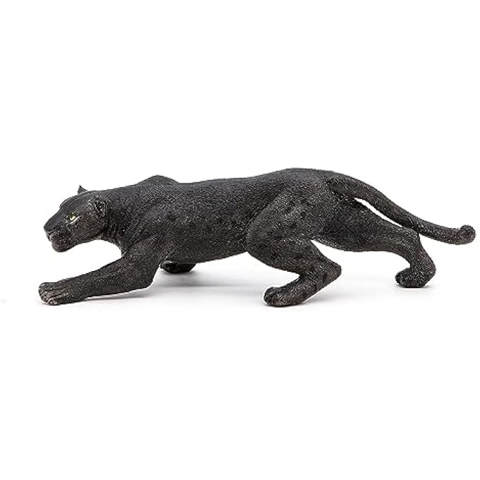 HAND-PAINTED - FIGURINE -WILD ANIMAL KINGDOM - BLACK PANTHER -50026 -COLLECTIBLE - FOR CHILDREN - SUITABLE FOR BOYS AND GIRLS- FROM 3 YEARS OLD - Image 3